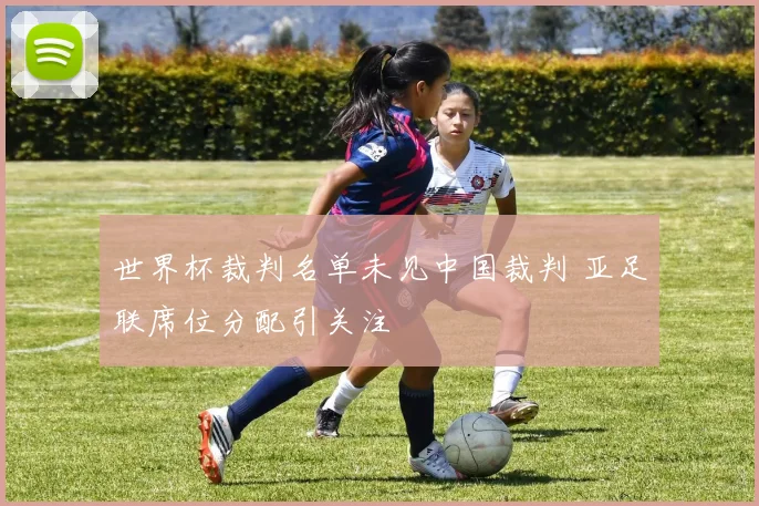 世界杯裁判名单未见中国裁判 亚足联席位分配引关注